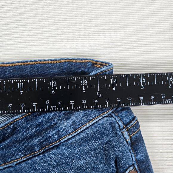 Judy Blue Mid Rise Button Fly Stretch Denim Skinny Fit Jeans Women's Size 9/29 - Picture 4 of 7